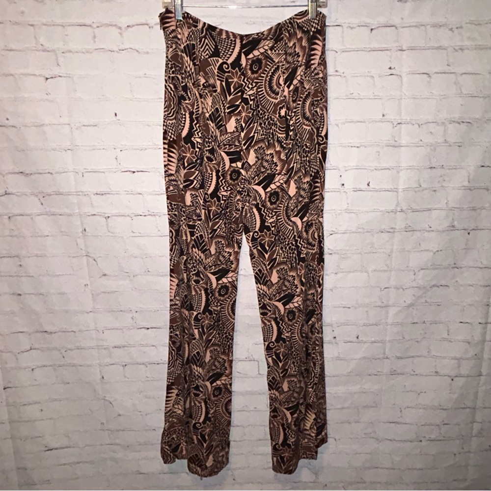 Anthropologie Drapey Flare Pants size 10 - Picture 5 of 8